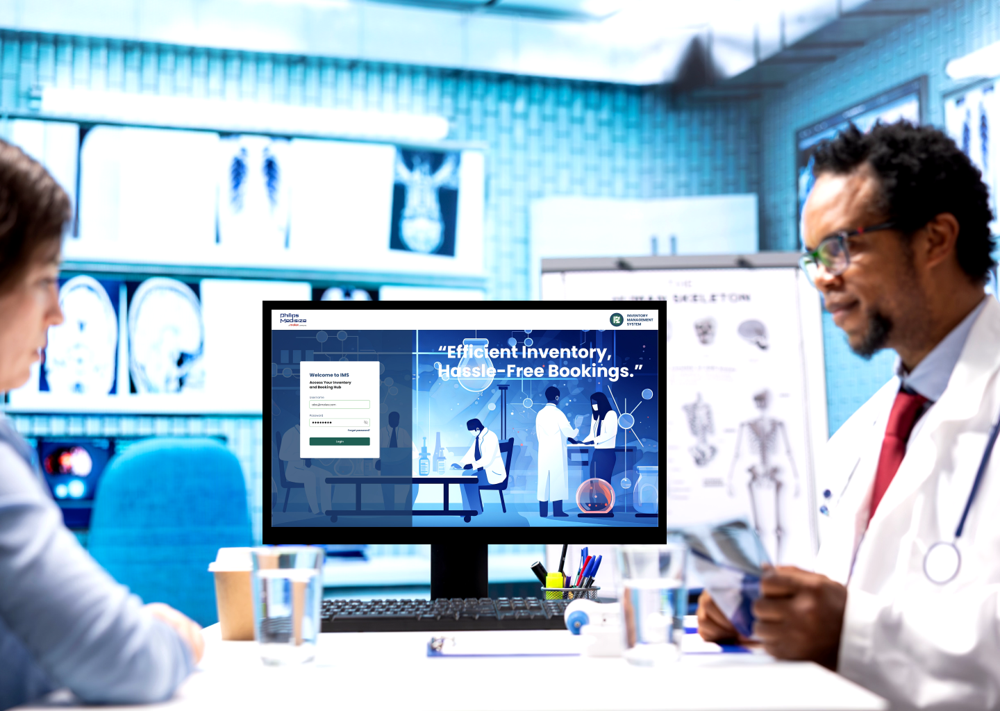 IMS Lab Management System - Hero Visual